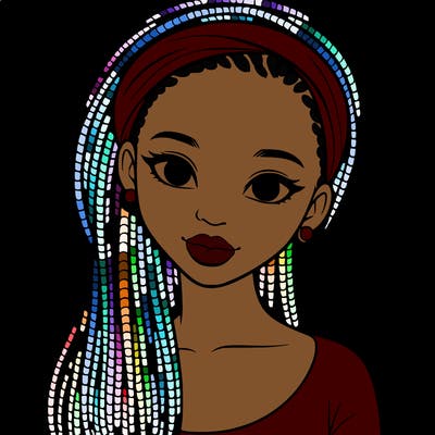 beautiful senegalese teenage girl