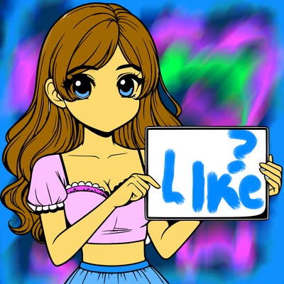 realistic pretty girl holding blank sign