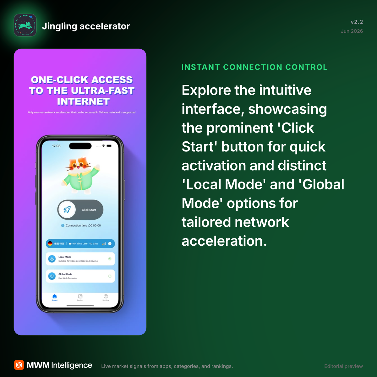 Jingling accelerator - Utilities App | MWM