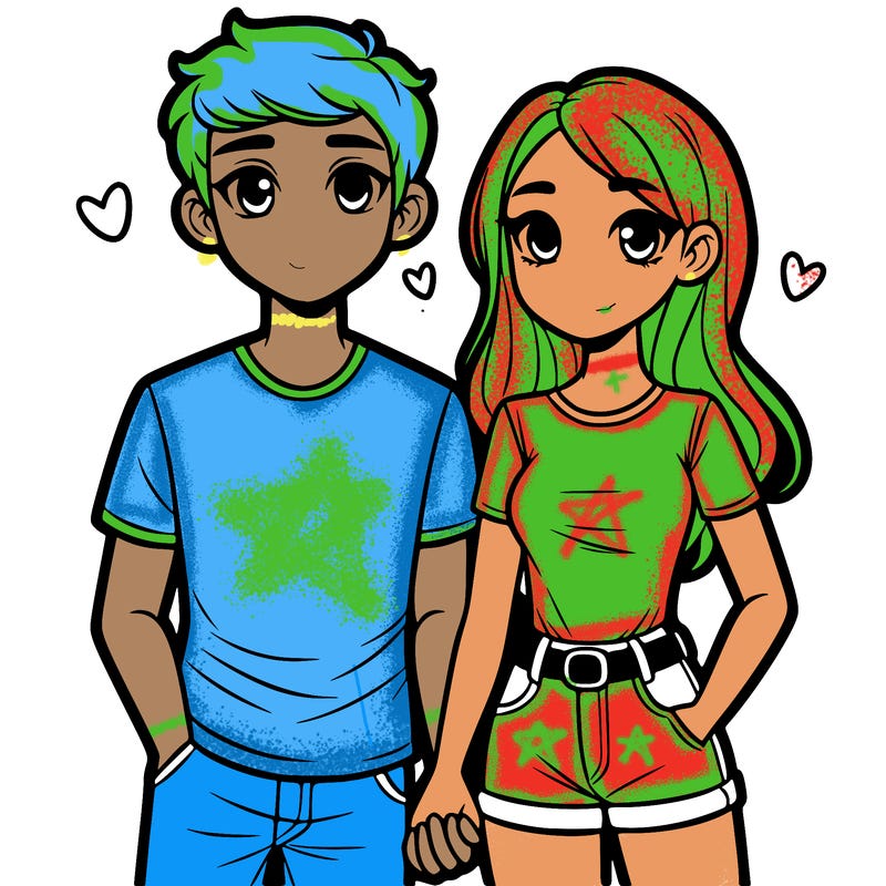 boyfriend and girlfriend