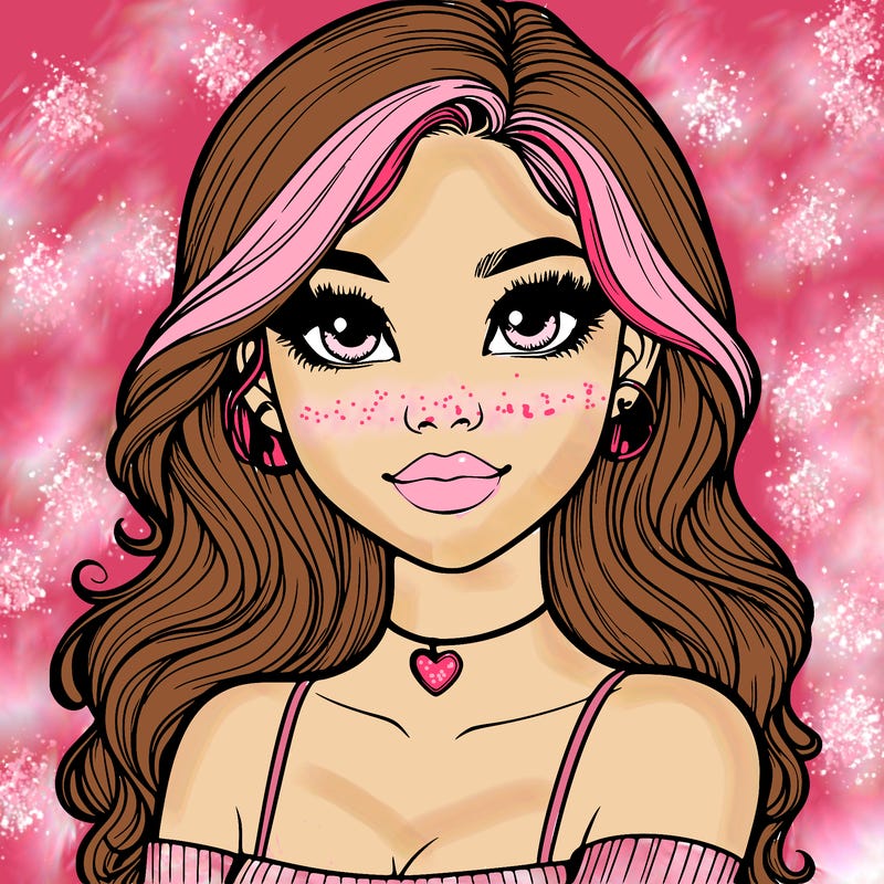 realistic pretty girl