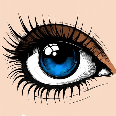 realistic eye