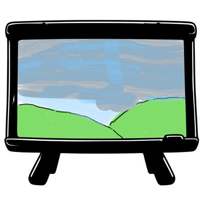 blank board