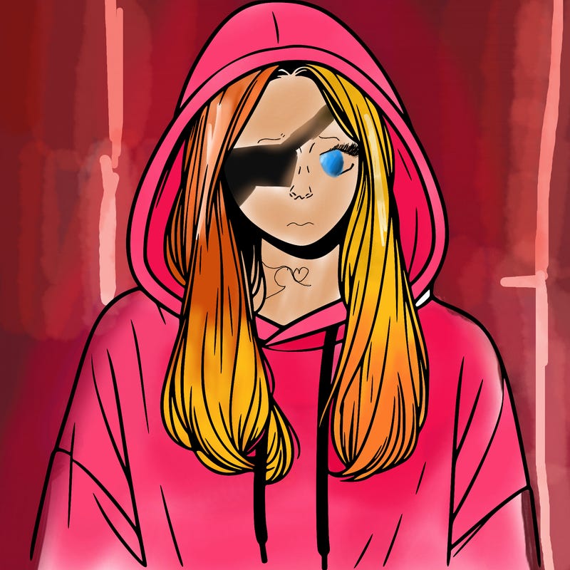 female hoodie.
