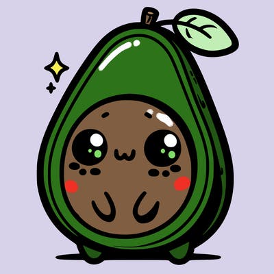 cute avocado