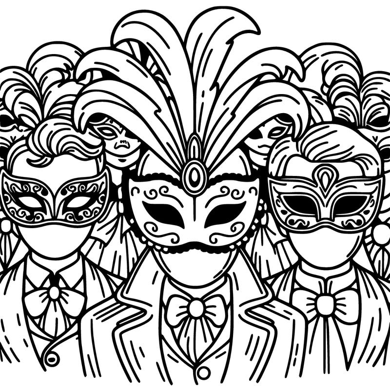 a masquerade ball where masks reveal secrets