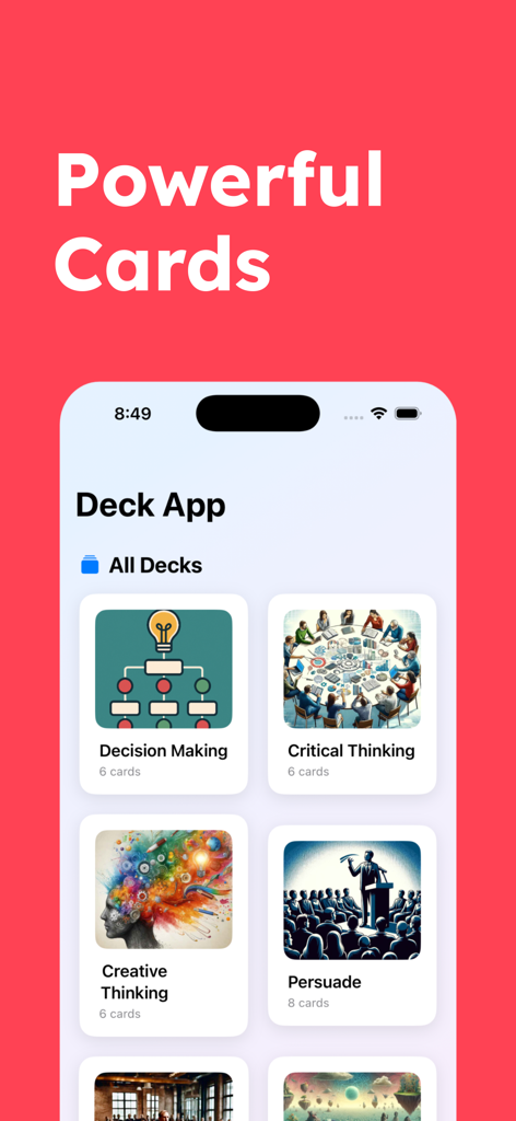 Deck App: Micro Learning - Productivity App | MWM