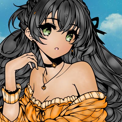 beautiful anime girl