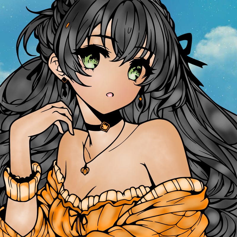 beautiful anime girl