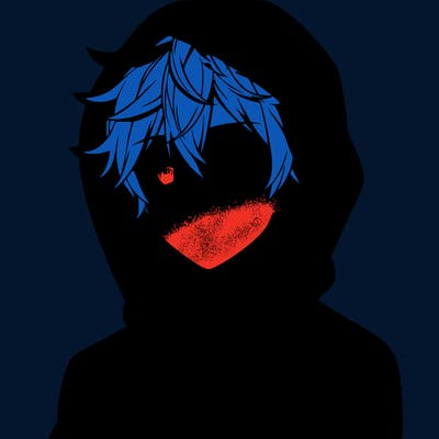 hot anime boy wearing a hoodie