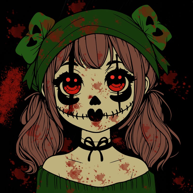 realistic girl halloween
