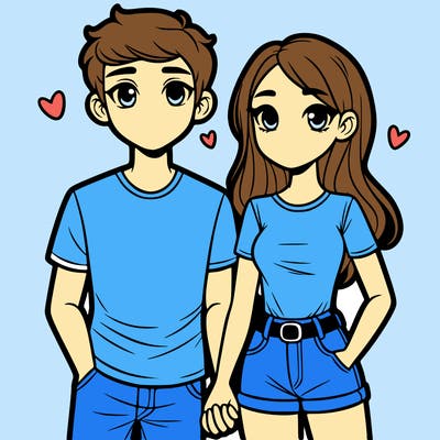 boyfriend and girlfriend