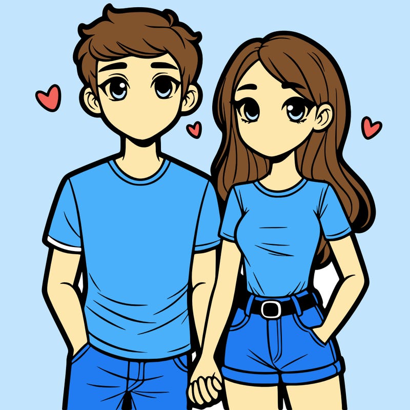 boyfriend and girlfriend