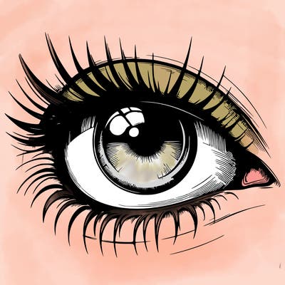 realistic eye