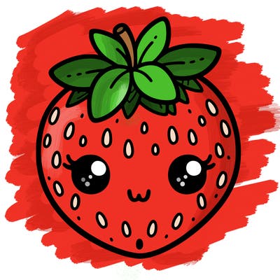 cute strawberry