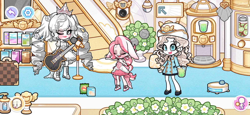 Angela World：Avatar Life - Cute characters performing music and socializing in Angela World Avatar Life