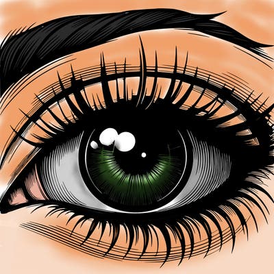 realistic eye
