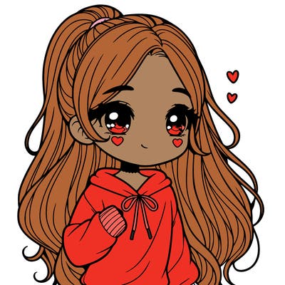 cute girl realistic