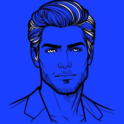 handsome man