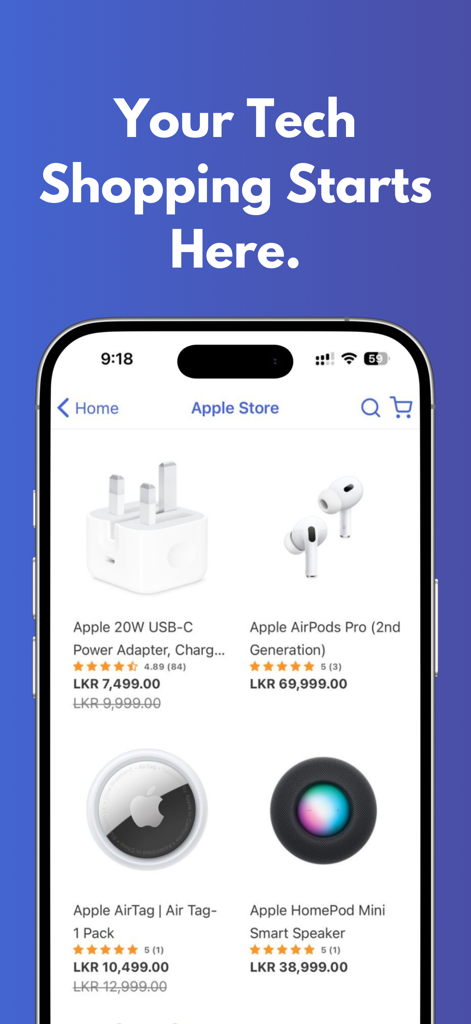 SimplyTek Store - Shopping App | MWM