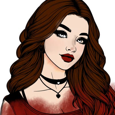 detailed realistic girl