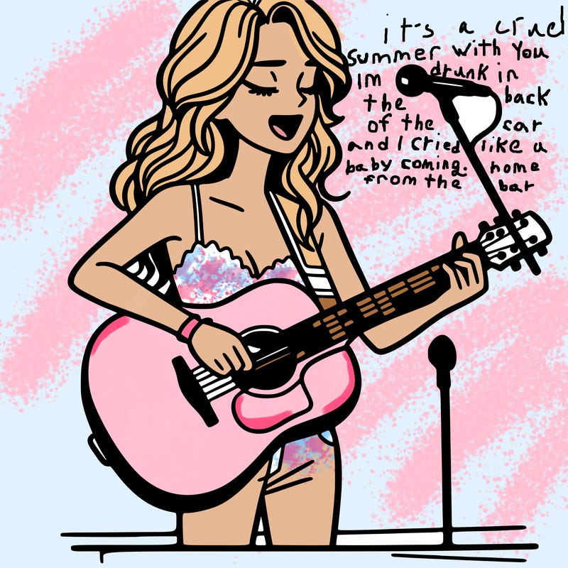 taylor swift on her tour
