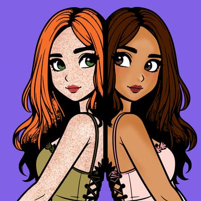 a realistic girl split