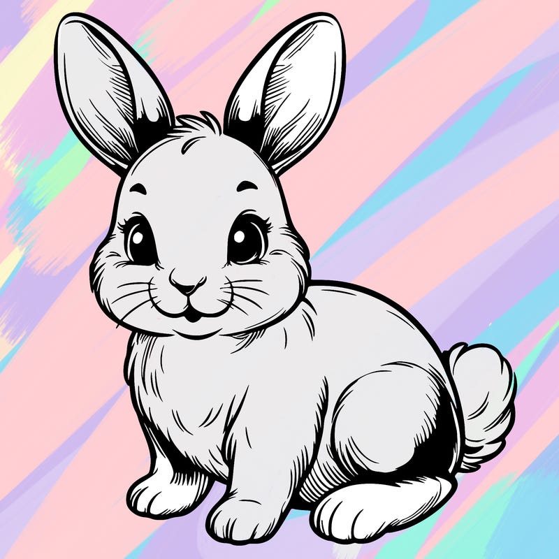 realistic bunny