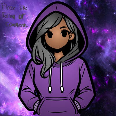 a woman wearing a hoodie