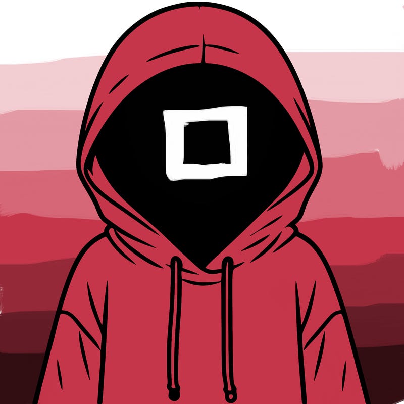 faceless girl in hoodie