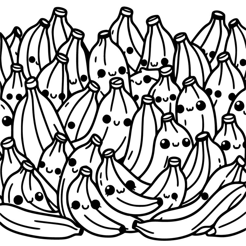 many banana