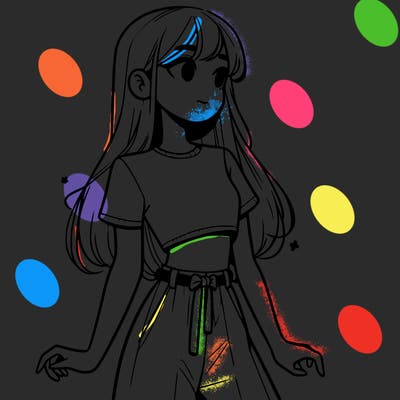 girl in a cute crop top