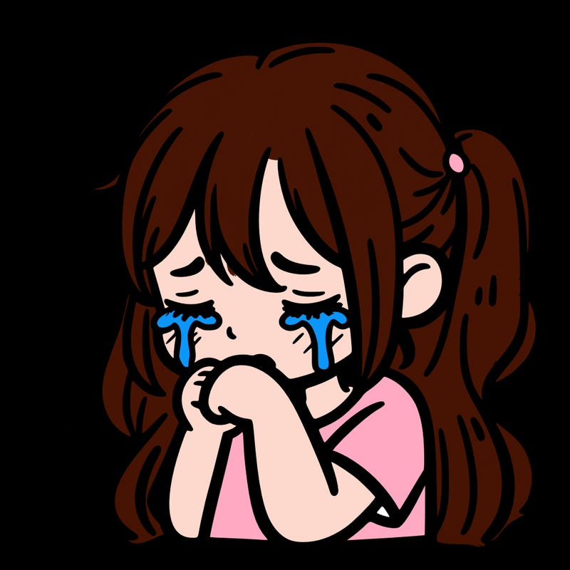 crying girl