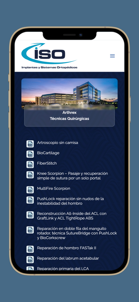 ISO App - Medical App | MWM