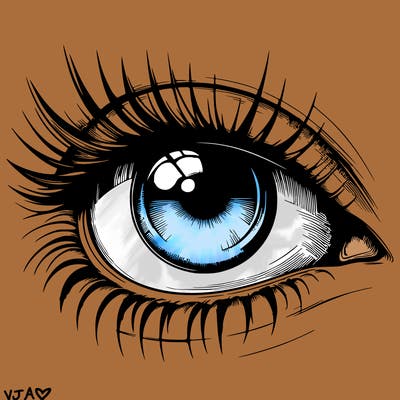 realistic eye