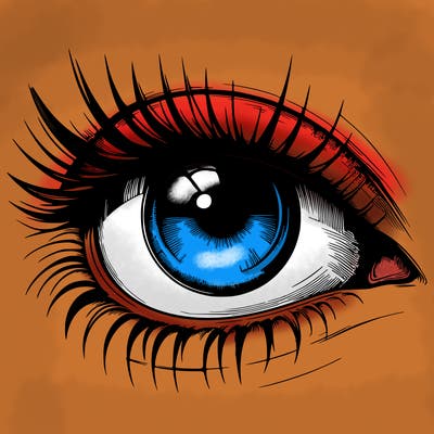 realistic eye