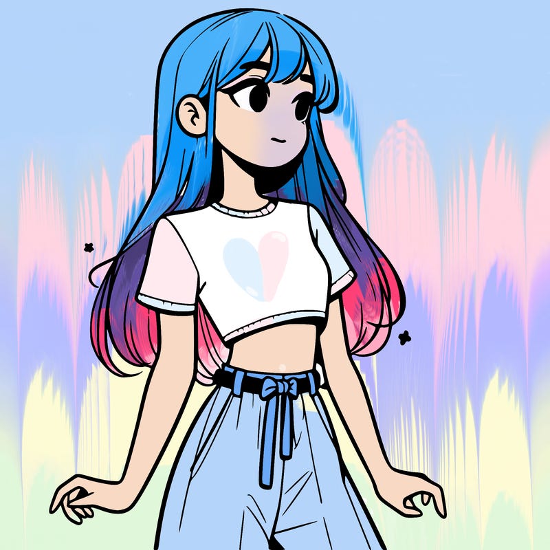 girl in a cute crop top