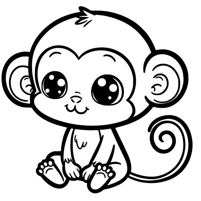 cute monkey