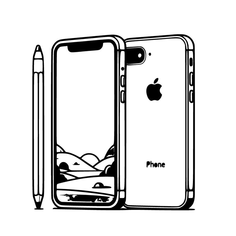 iphone realistic back