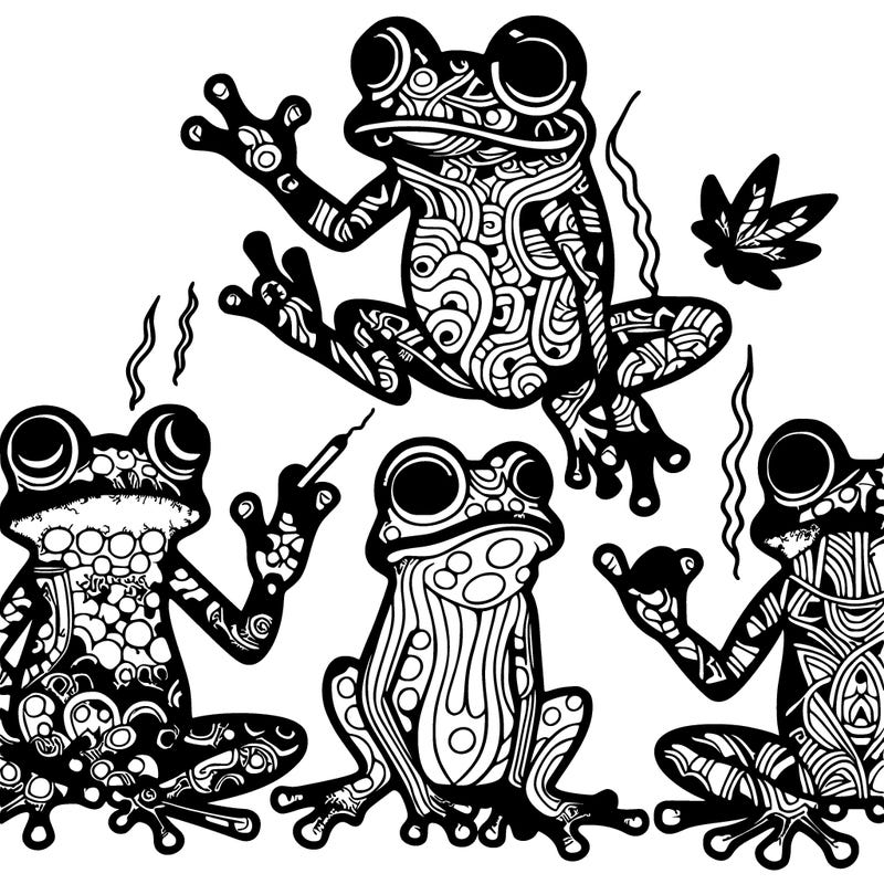 trippy frogs