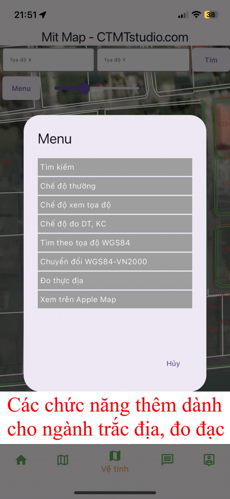 Mit Map | 전문 CAD 뷰어 및 VN2000 좌표 찾기