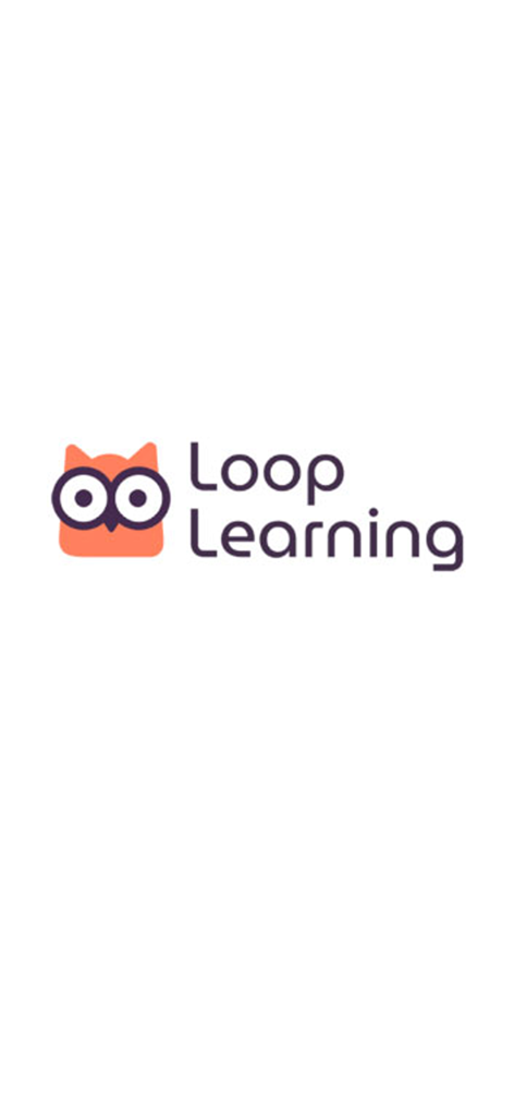 Loop Learning - Loop Learning app logo with orange owl icon