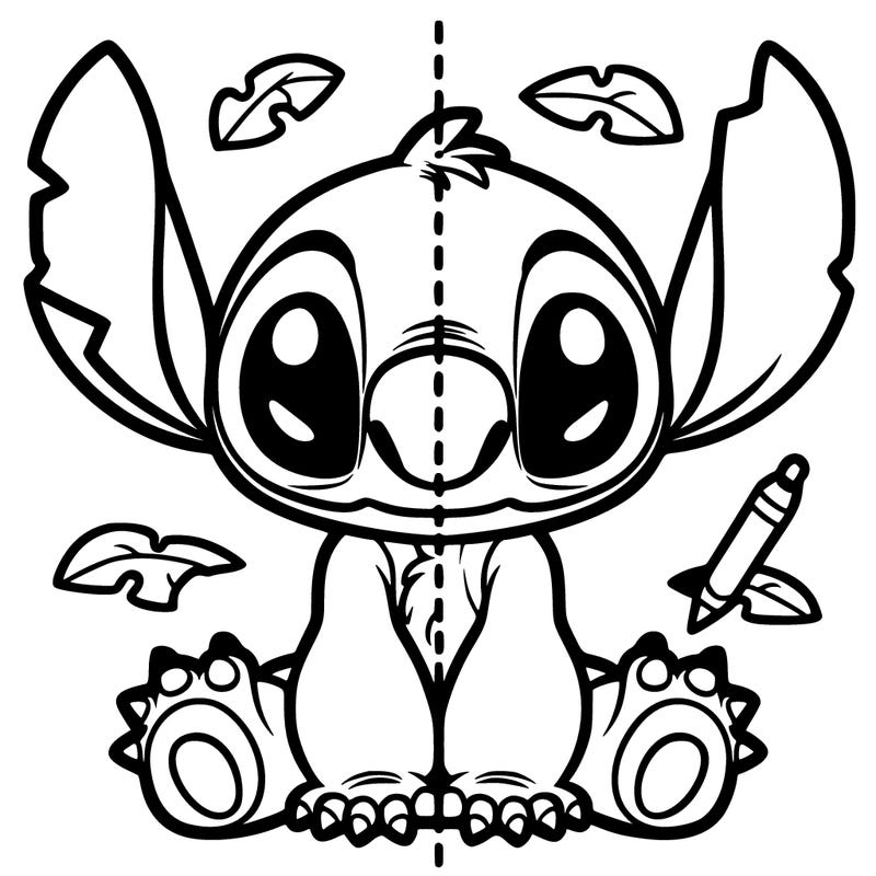 half stitch