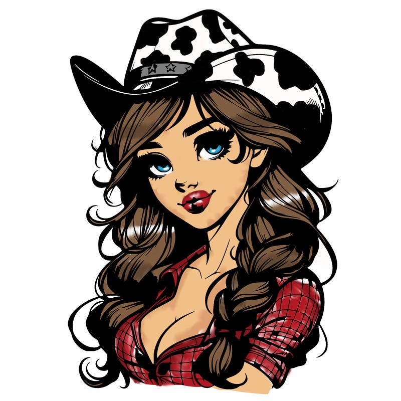 realistic cowgirl