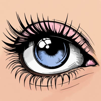 realistic eye