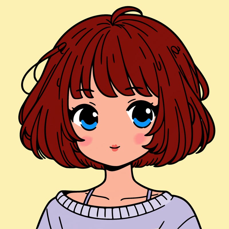 girl with short hair