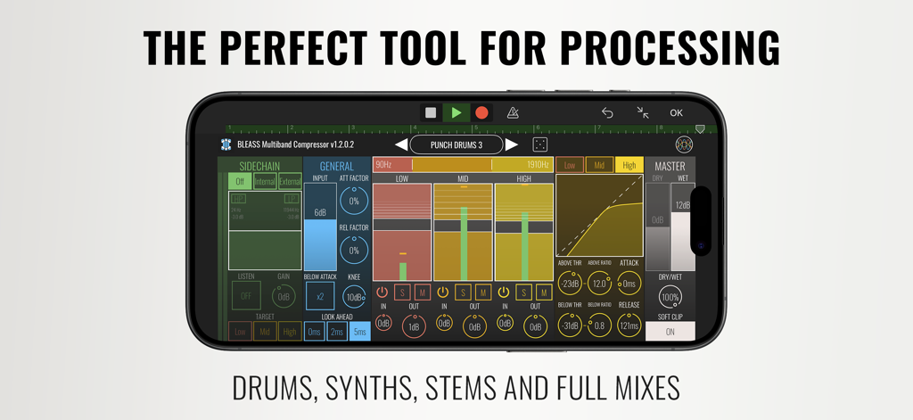 BLEASS Multiband Compressor - Music App | MWM