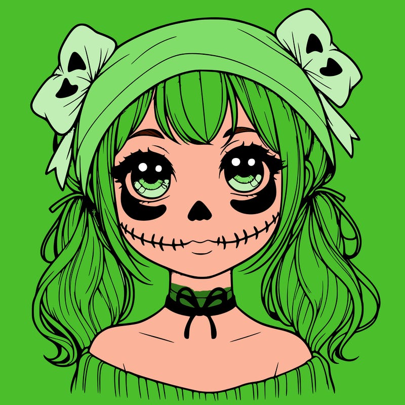 realistic girl halloween