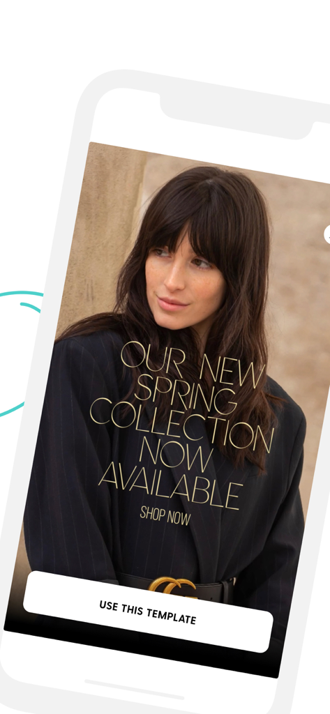 Story Swag - Quick Reels - ファッションクリエイター向けのプロフェッショナルな春コレクションのストーリーテンプレート