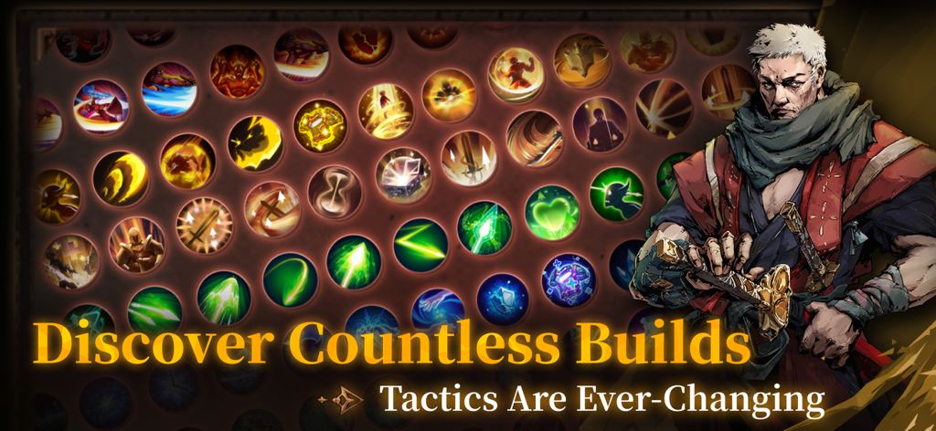 Shadow of the Depth - Shadow of the Depth skill icons and character build customization screen